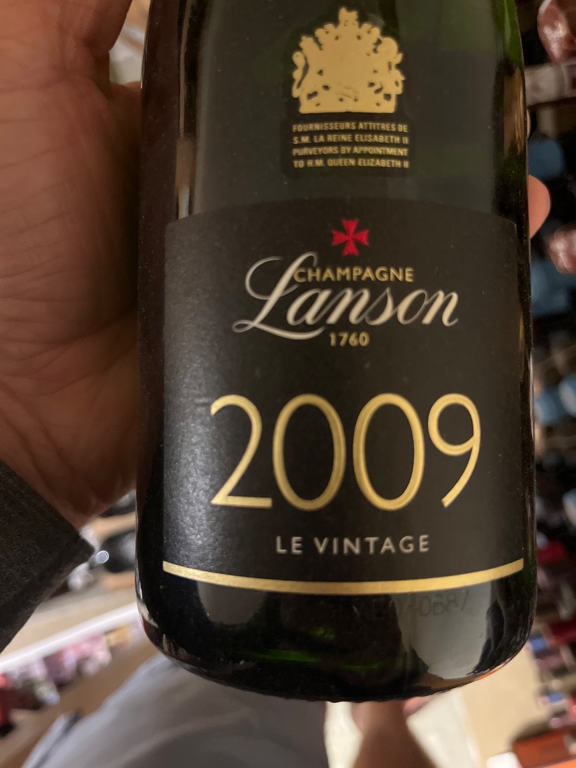 Champagne Lanson, Le Vintage